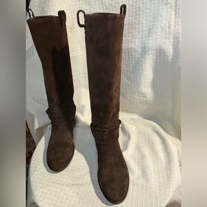 Vero Cuoio Suede leather tall boots women’s size 38 excellent condition